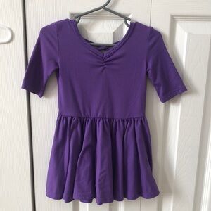 Purple Dance Leotard Dress